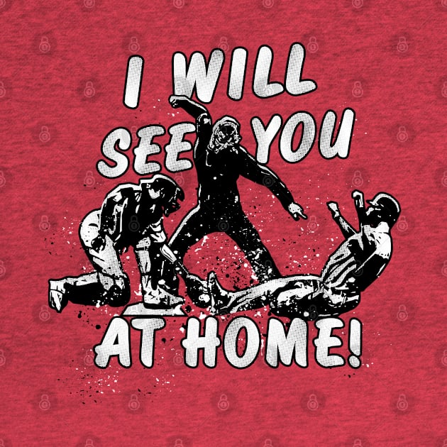 Baseball Catcher I'll SEE YOU AT HOME Catching by TeeCreations